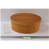Shaker Bentwood Box -By Arthur Perlett From Saskatoon