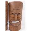 Image 3 : Tiki Tiki Wooden Masks - 12" Tall