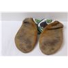 Image 4 : Cree Hand-Beaded Moccasins - Size Large - Good Shape