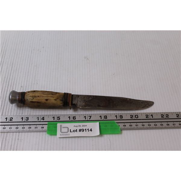 Solingen H23 Bine Handle Hunting Knife - 9.5" Length