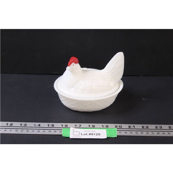 Hen on a Nest - 5.5" Long