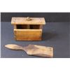 Image 2 : Wooden Butter Press & Paddle