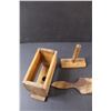 Image 3 : Wooden Butter Press & Paddle
