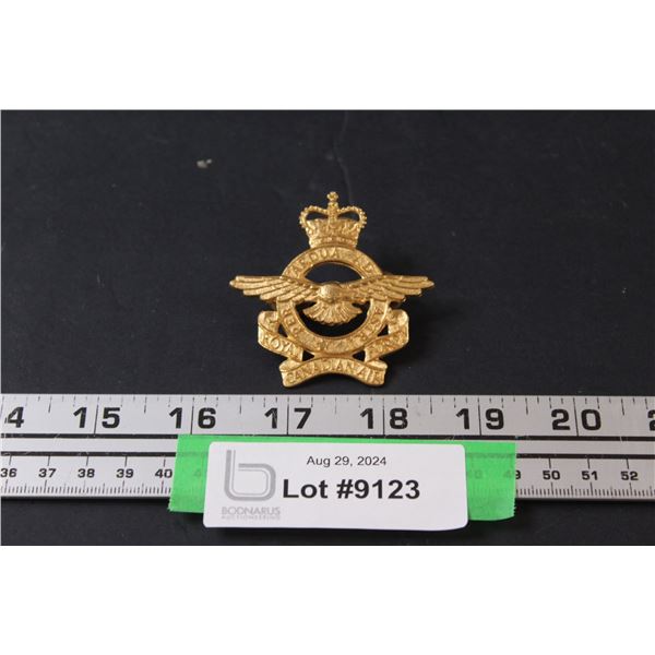 Royal Canadian Air Force Hat Medal Pin