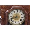 Image 2 : *Carved Wood Gingerbread Style Clock w/Key 
