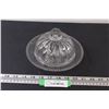Canada Glass Butter Dish w/ Lid