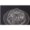 Image 2 : Canada Glass Butter Dish w/ Lid