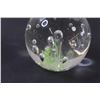 Image 5 : (2) Blown Glass Paper Weights
