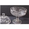 Image 3 : Canada Glass Cake Comport - John Mc Gowan Collection - 15" x 7"