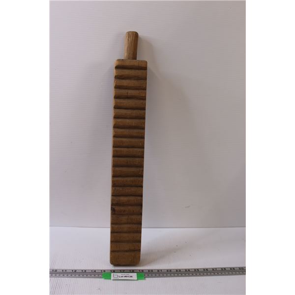 Antique Stocking Washer/Mennonite Mangle - 25" Tall