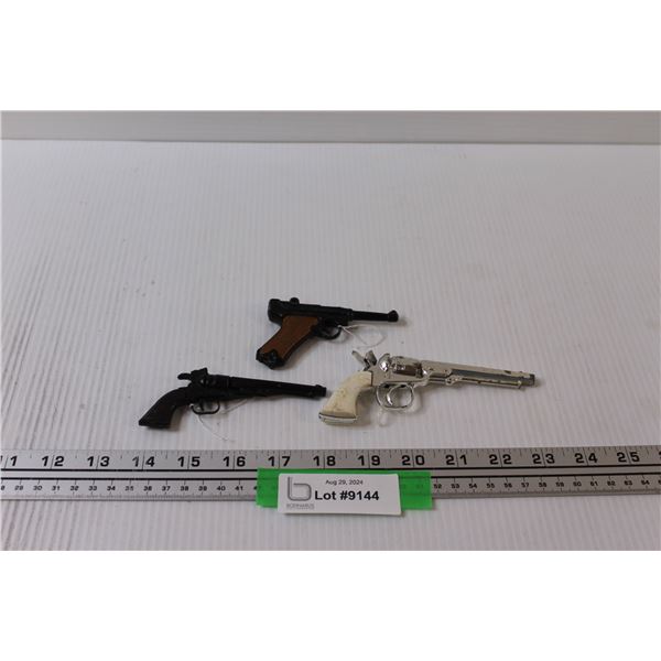 (3) Toy Mini Guns: Cadet, Old Timer, Paratrooper