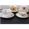 Image 2 : (6) Tea Cups & Saucer Sets: Tuscan, Queen Anne, Hammersley, Royal Worcester, Misc.