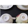 Image 5 : (6) Tea Cups & Saucer Sets: Tuscan, Queen Anne, Hammersley, Royal Worcester, Misc.