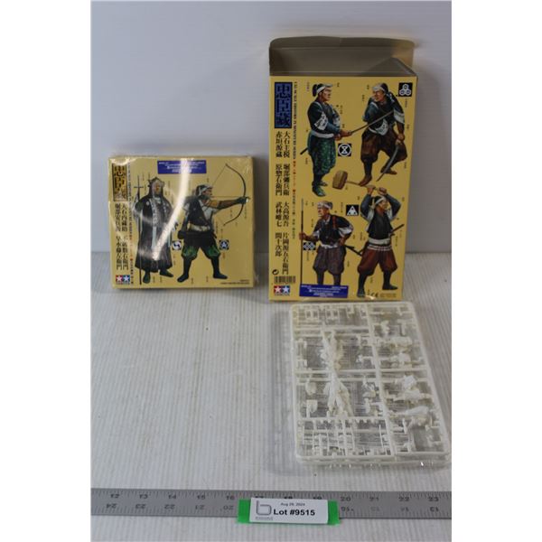 (2) Tamiya 1/35 Samurai Warrior Model Set