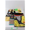 The Simpsons Small Blanket, (3) Simpsons Decorated Wallets, (4) Pairs of Simpsons Decorated Socks