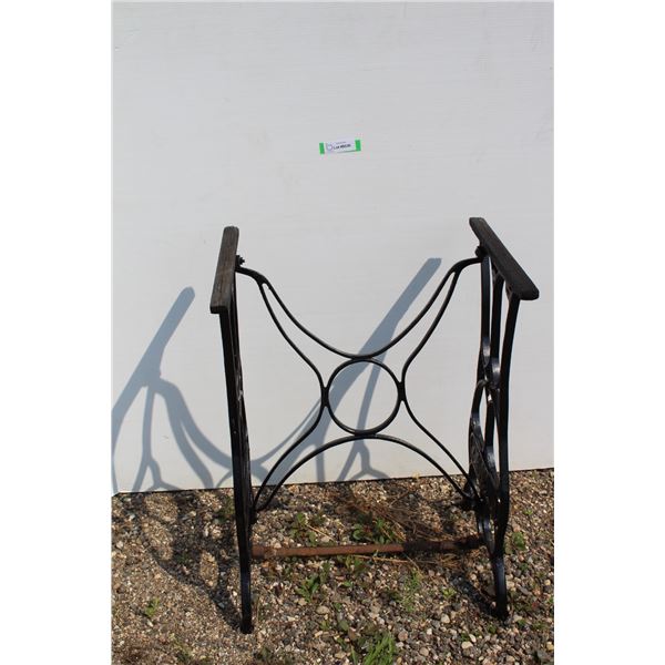 ** New Goodrich Cast Iron Sewing Machine Steel Base - 21" x 17" x 28 1/2" High