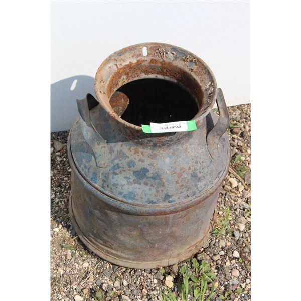 ** Cream Can - 13 1/2" x 17"