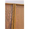 Image 3 : *Folding Glass & Wood Display - 29" x 23" (folded) 47" x 23" (un-folded)