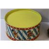 Image 2 : (2) Vintage Children's Toy Drums