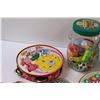 Image 3 : Vintage Children's Toy Lot: Top, Tambourine, Misc.
