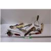 Vintage Kitchen Items: Can Opener, Masher, Spatulas, Ice Cream Scoop, Misc.