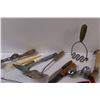Image 3 : Vintage Kitchen Items: Can Opener, Masher, Spatulas, Ice Cream Scoop, Misc.