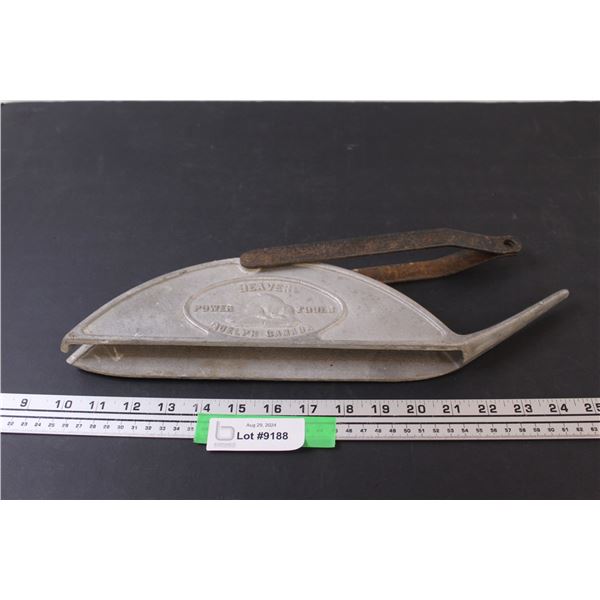 Antique Beaver Saw Cover - Fits 10" Circular Blade