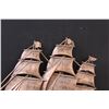 Image 2 : Sailboat Plastic Cast Wall Mount - 13" x 16" Plastic Cast Wall Mount