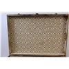 Image 3 : Wooden Trunk Suitcase - 26" x 18" x 9"