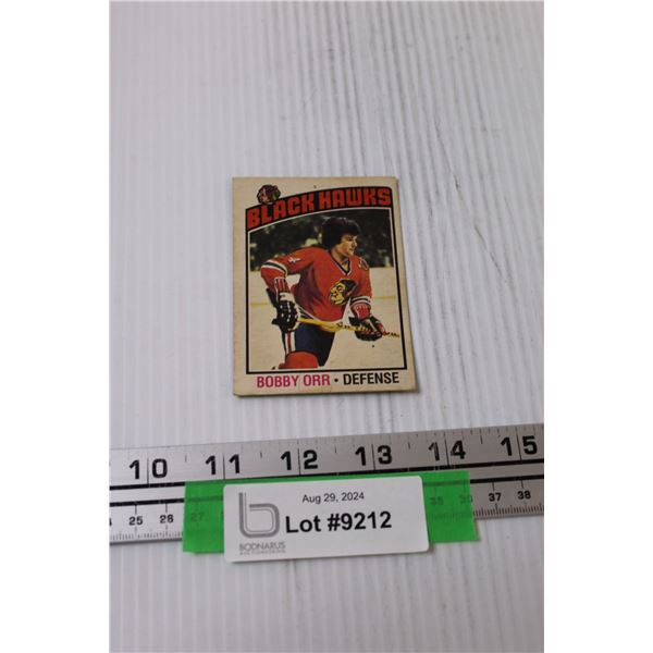 Booby Orr 1976-77 OPC Hockey Card