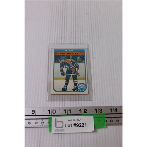 Wayne Gretzky 1982-83 OPC Hockey Card