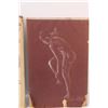 Image 2 : (2) Pastel & Charcoal Sketch Books of Nude Art - 18" x 12"