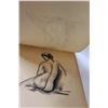Image 5 : (2) Pastel & Charcoal Sketch Books of Nude Art - 18" x 12"