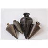 Image 2 : (4) Plumb Bobs