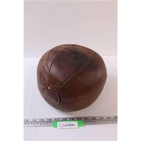 Leather Medicine Ball