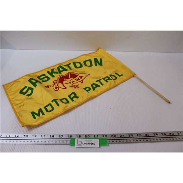 Saskatoon Shriners Motor Patrol Flag - 18" x 9"