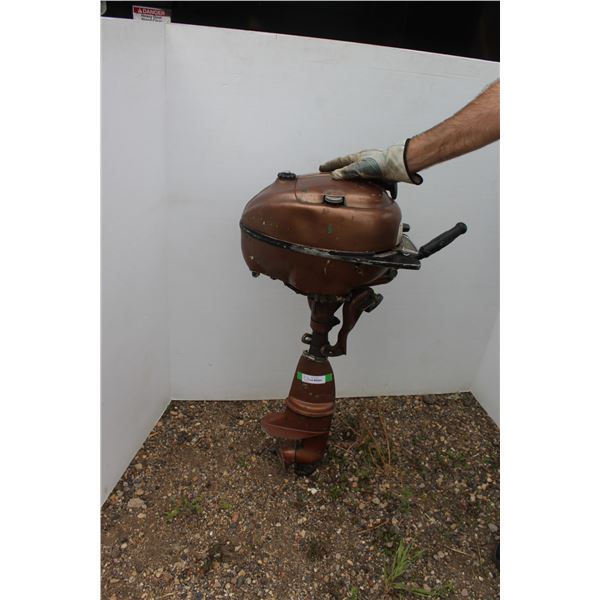 ** Vintage Johnson Outboard Boat Motor, as is, untested