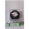 Image 1 : Chris Chelios Signed Hockey Puck w/ Certificate of Authenticity