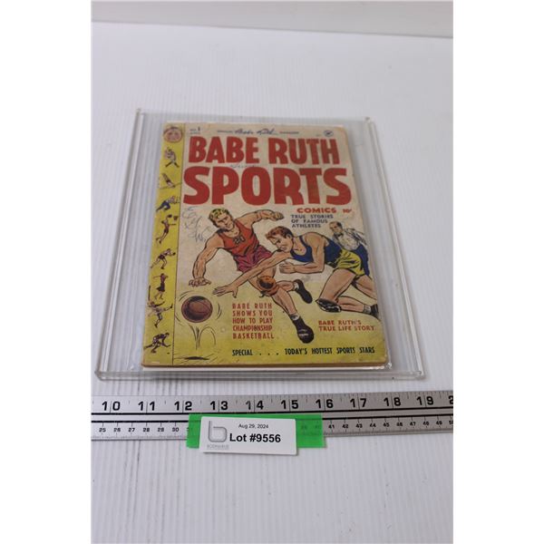 Babe Ruth 1949 Sports Comic #1 Edition in Sleeve