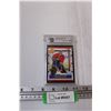 Olaf Kolzig Score 1990 Rookie Hockey Trading Card in Protective Case
