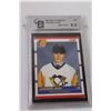 Image 2 : Jaromir Jagr Score 1990 Rookie Hockey Trading Card in Protective Case