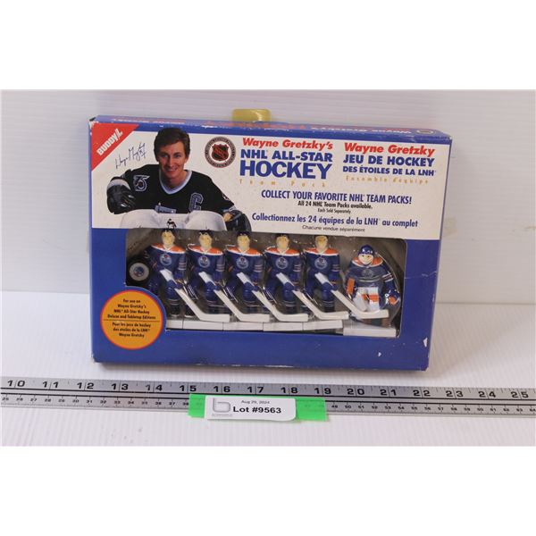 Buddy NHL Hockey Team Players for Wayne Gretzky's Table Top Game - Edmonton Oilers Team