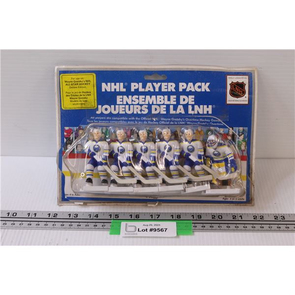 Buddy NHL Hockey Team Players for Wayne Gretzky's Table Top Game - Buffalo Sabres Team