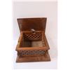 Image 3 : Wooden Gramophone Box - 12" x 6" - No Gramophone