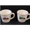 Image 5 : "The Huntsman" Salt & Pepper Shakers, (2) Ducks Unlimited Shot Glasses, (4) Salem China Coffee Mugs 