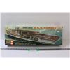 Image 1 : Revell USS Forrestal Super Carrier Model - as is