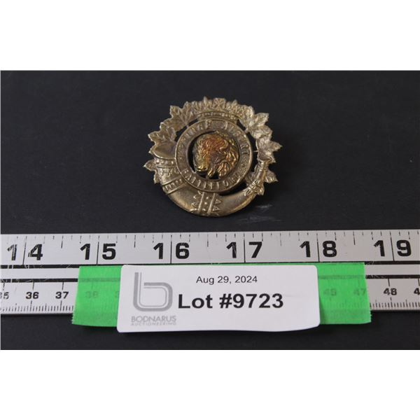 Canadian Prince Albert & Battleford Regiment Police Badge