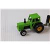 Image 2 : Die Cast Majorette Tractor & Log Trailer Set
