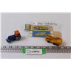 Image 1 : (2) Die Cast: Matchbox Dodge Crane Truck & Playart Diesel Roller