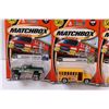 Image 2 : (6) Matchbox Die Cast: Bus, Chevy, Police, Misc.